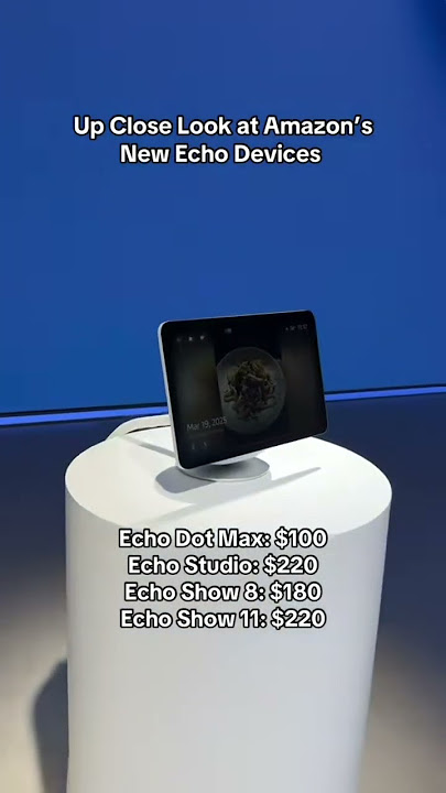 First Look: Echo Devices at the September Amazon Home Event