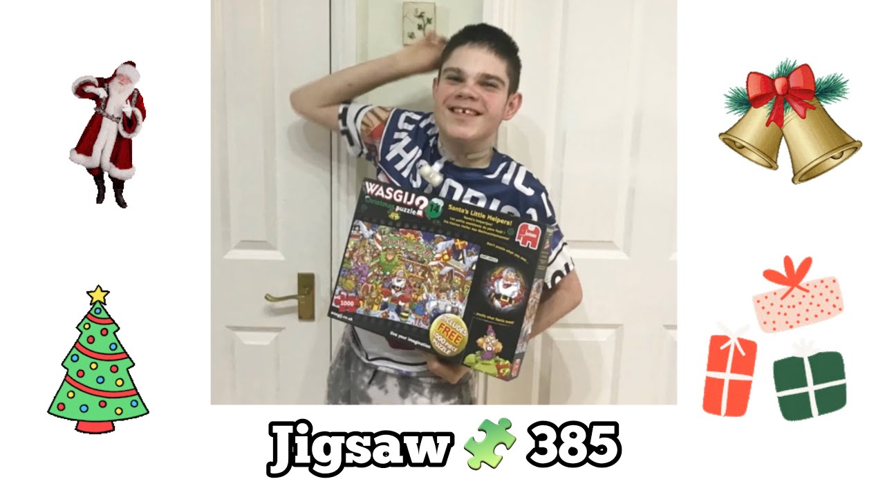 Matty s Time Lapse Puzzles JIGSAW 385 Wasgij Christmas No 14 Santa s matty-s-time-lapse-puzzles-jigsaw-385-wasgij-christmas-no-14-santa-s