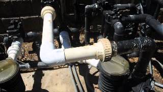 Repairing Sta-Rite System 3 Model S8M150 pool filter leaks at the Side Mount Union