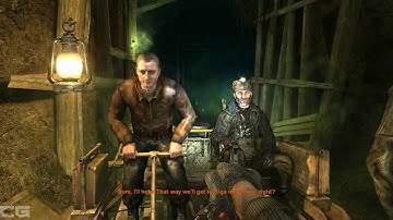 Metro 2033 walkthrough Part 4 - Chase (PC HD)