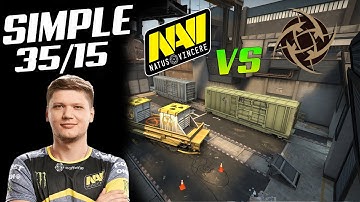 CSGO POV NAVI SIMPLE(35/15) VS NIP TRAIN BLAST Premier Fall Series 2020 26.10.20!