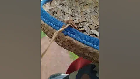 Riding a motorbike in muddy