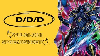 Yu-Gi-Oh! D/D/D All Combos 2024 (Post Legacy of Destruction) DDD ft. Phantom of Yubel Spreadsheet