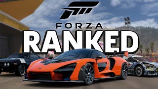 Forza Horizon & Motorsport Games Ranked
