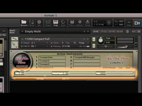 Chris Hein - Horns COMPACT Tutorial 1 - "The Play Page"