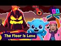 The Floor is Lava 🔥🔥 | DD Dance 🕺  | Homeschool 👩‍🔬 Dr Candy and Dragon Dee💚 | Kids Dance &amp; Exercise