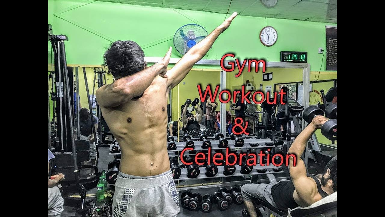 Gym Workout & celebrating 100 Subscriber in Bangladeshy Gym ! YouTube
