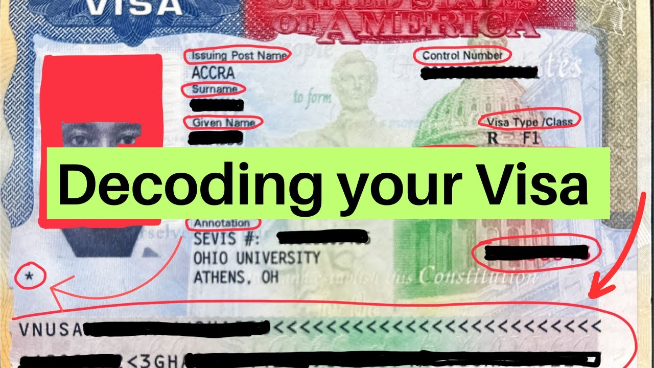 What You Don t Know About Your USA Visa Decoding Every Code And Number What You Don t Know About Your USA Visa Decoding Every Code And Number