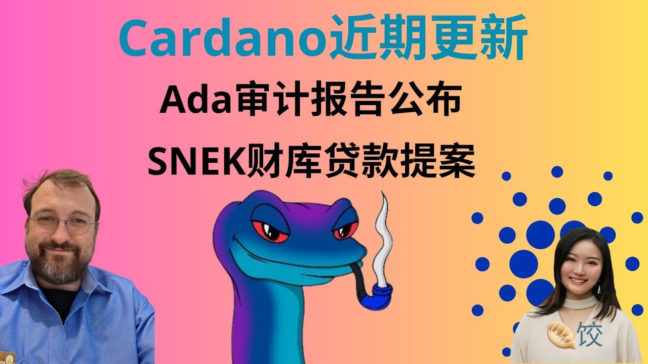 Cardano近期更新: Ada审计报告公布, SNEK财库贷款提案- YouTube