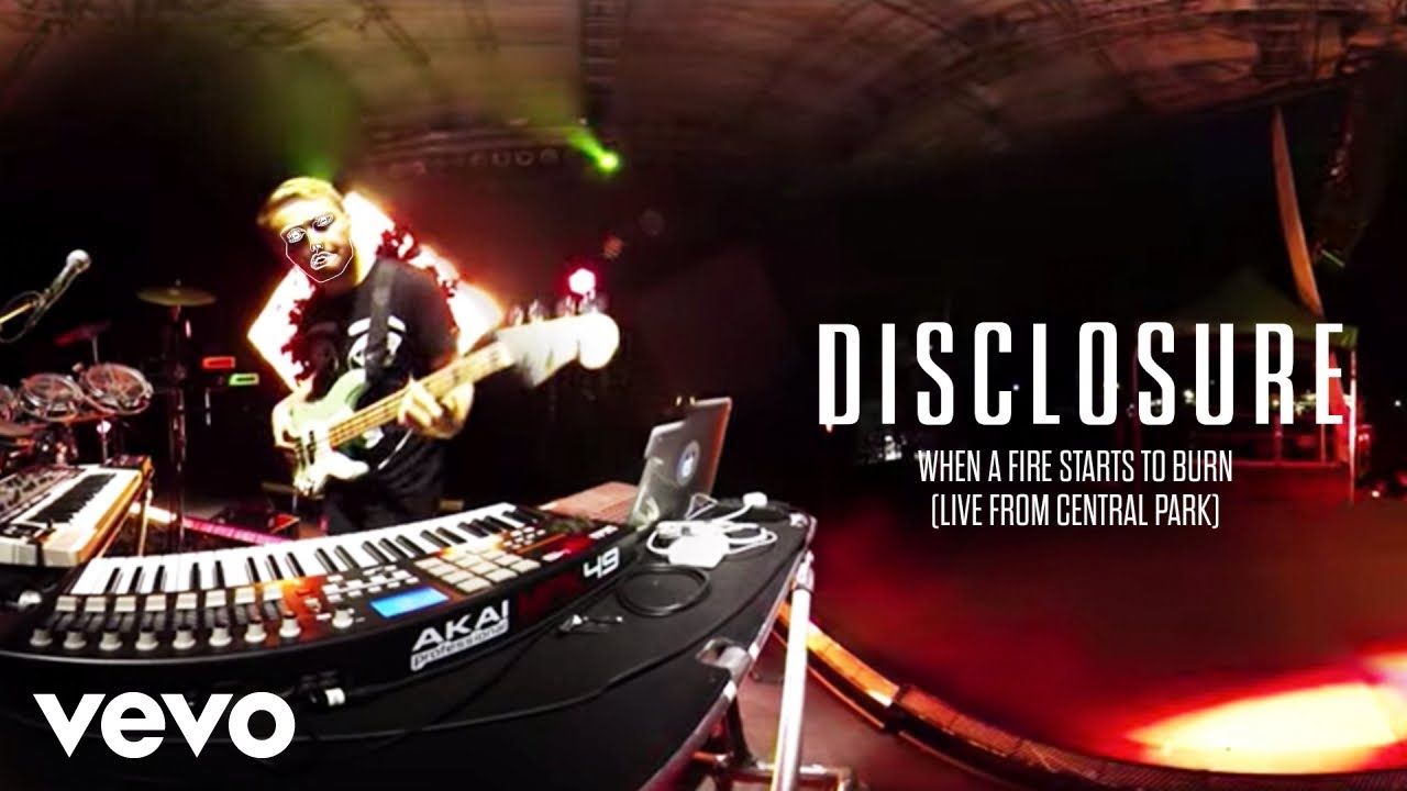 Disclosure When A Fire Starts To Burn (Live From Central Park) YouTube Disclosure When A Fire Starts To Burn (Live From Central Park) YouTube