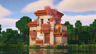 Minecraft [⭐]: How to Build a Small Cute House screenshot 5