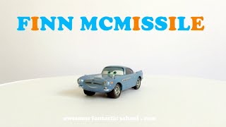 Spell and Say Disney Pixar Cars Toys - Finn McMissile Diecast