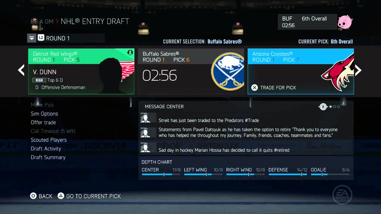 ENTRY DRAFT First Look *NEW* - GM Mode 