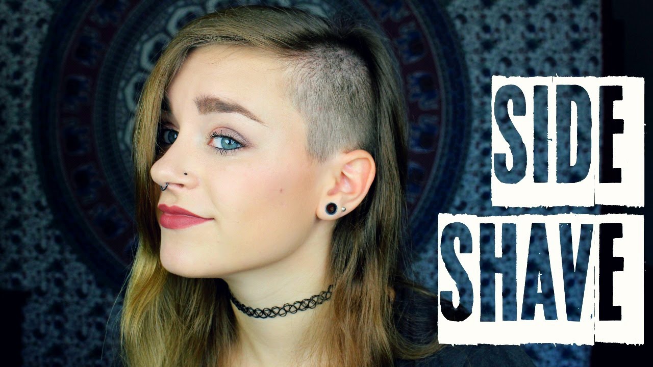 shaving half of my head - all about my side shave