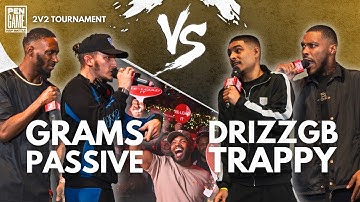 DRIZZGB & TRAPPY vs GRAMS & PASSIVE | PenGame Rap Battle 2024