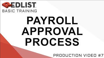 Production Payroll Approval Process