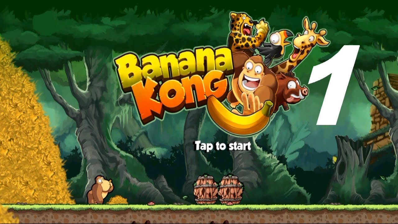 Banana Kong Gameplay Walkthrough Part 1. YouTube