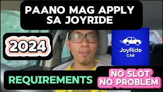 Paano mag apply sa joyride || Requirements sa pag apply sa joyride || Joyride car screenshot 1