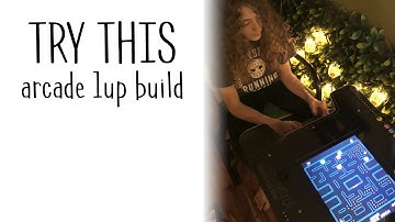 Multi-Game Tabletop Arcade1Up Game Build: Geek Fun