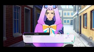 Meeting Unicorn Cotton Candy Maker Lucifer // Obey Me! || Toy's Event screenshot 4