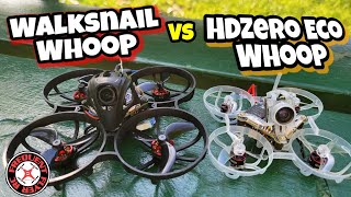 Mobula 6 HDZero ECO VS Meteor 75 Pro Walksnail Whoop Cam Comparison