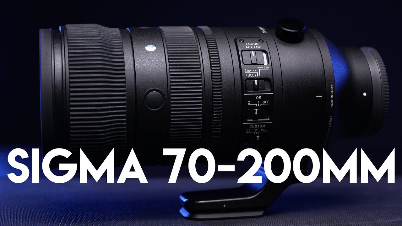 Review Lente Sigma 70-200mm F/2.8 Dg Dn Os Sports em português