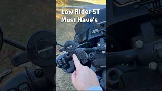 What's on my Harley Low Rider ST handlebars?