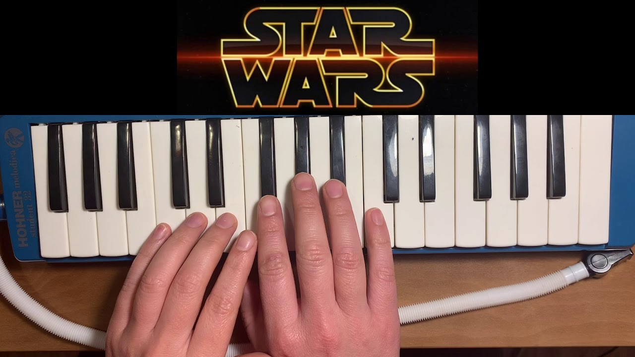 Tutorial Star Wars en melódica segunda parte YouTube