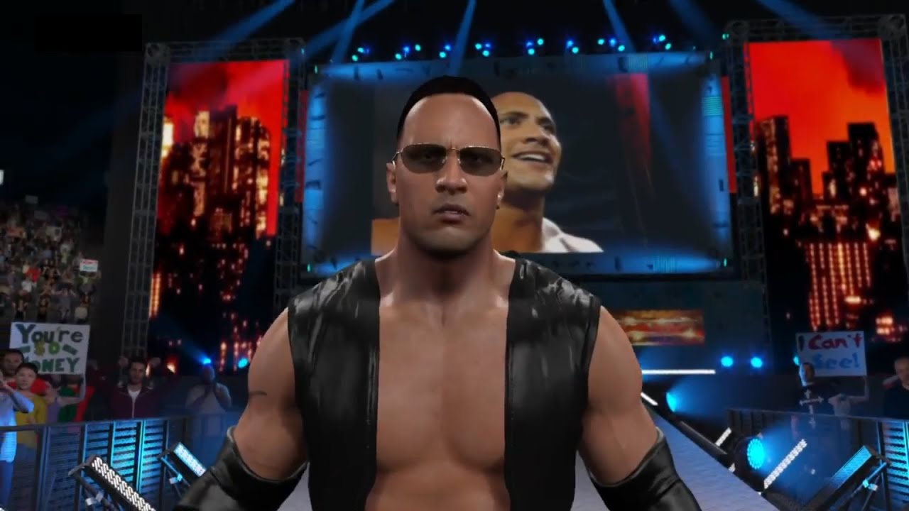 WWE 2K16 - Triple H VS The Rock - Undisputed Championship