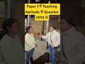 Paper 1 में Teaching Aptitude से Question ज़ायद थे | UGC NET Exam Analysis #shorts #ugcnetexam
