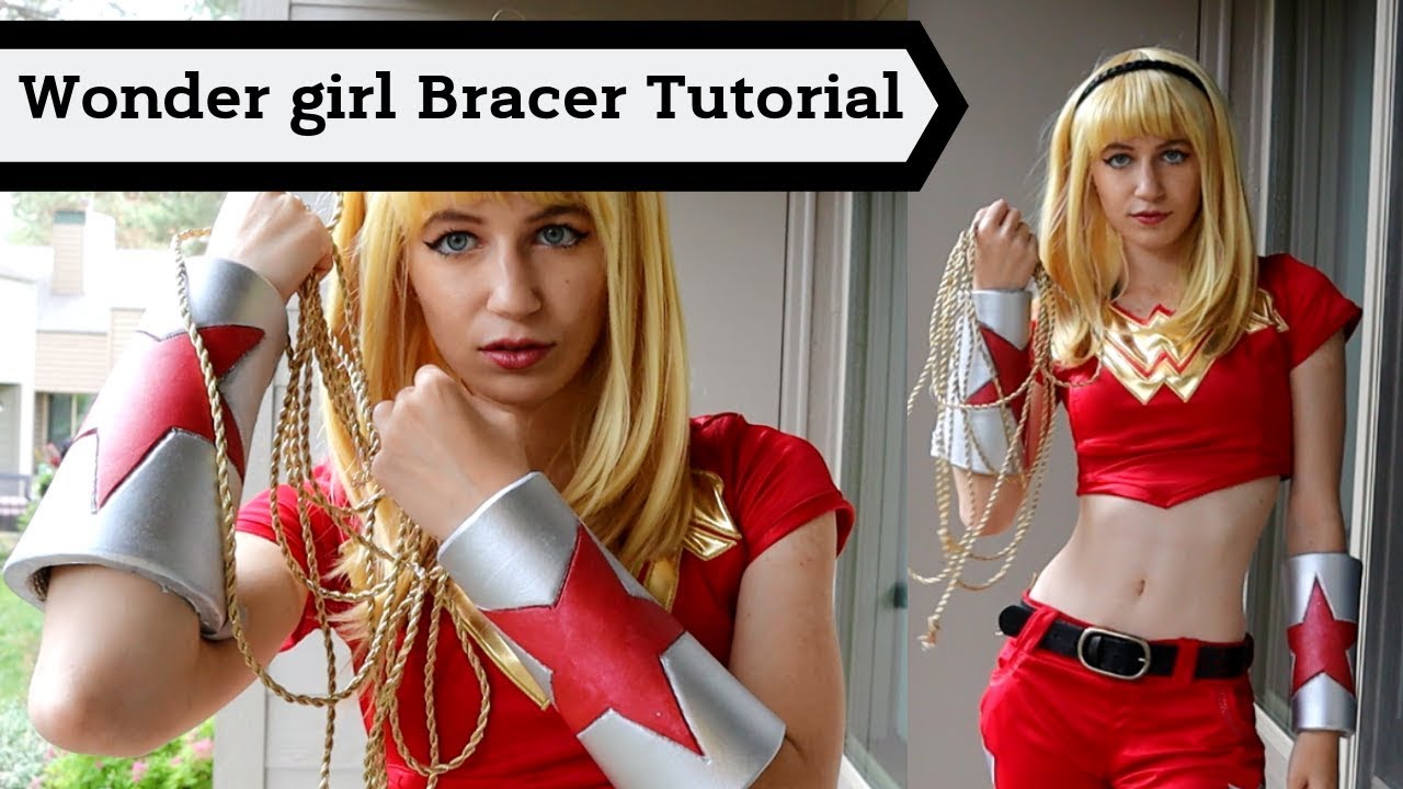 Wonder girl Bracers/Gauntlets Tutorial - DC Comics Teen Titans