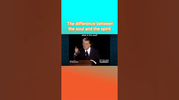 The difference between the soul and the spirit | Billy Graham#JesusChrist #soul #spirit #billygraham
