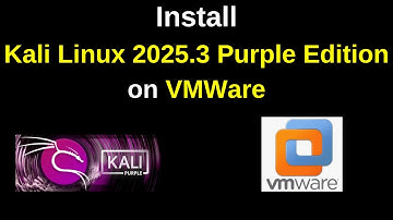 Kali Linux 2025.3 Purple Edition installeren op VMware | Volledige installatie- en hulpprogrammah...