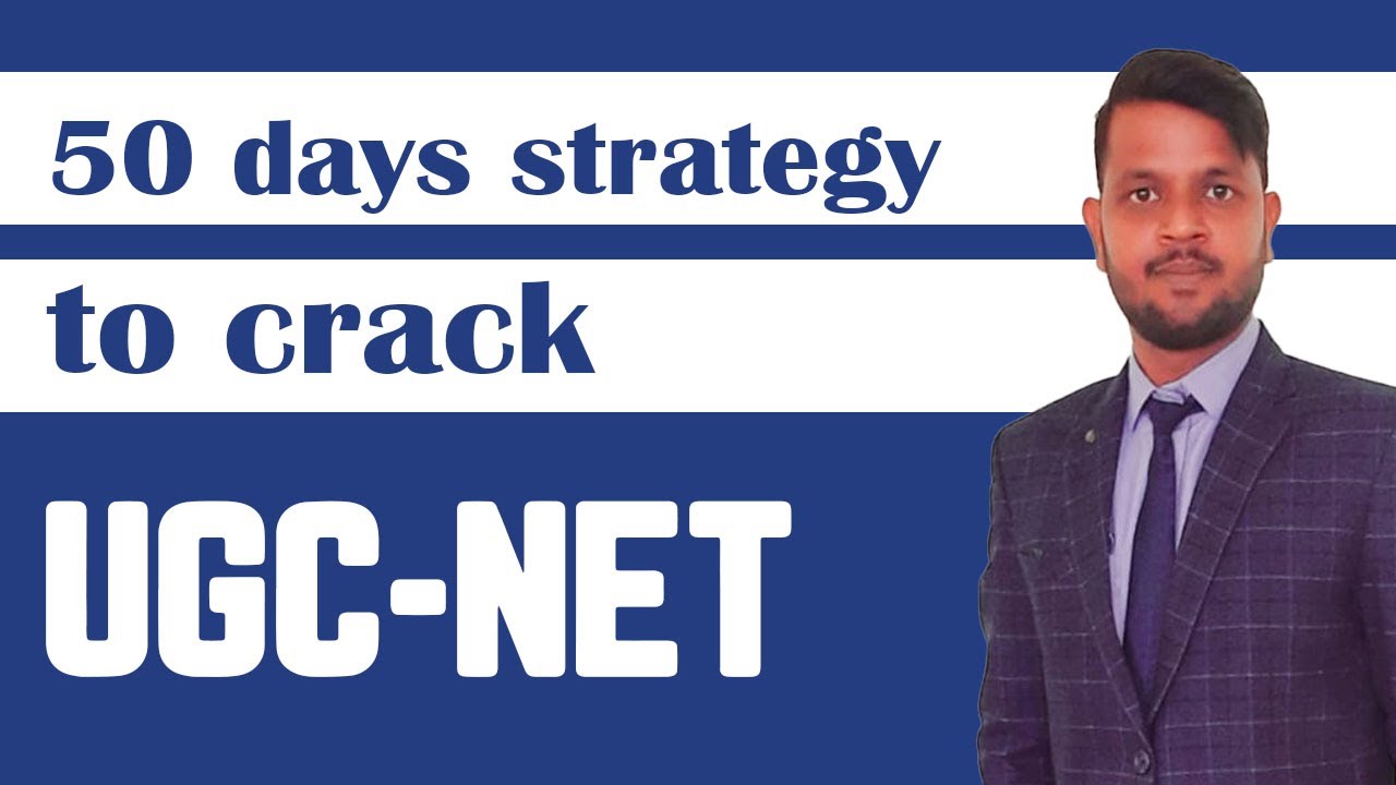 Strategy to crack NET/JRF in 50 days - YouTube