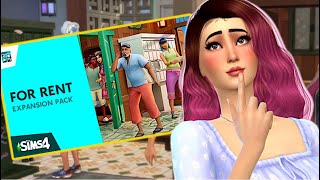 Let’s talk about the new city living expansion pack…for rent!