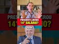 14° SALÁRIO foi LIBERADO pelo PRESIDENTE  Veja a VERDADE ANTES QUE SEJA TARDE 1