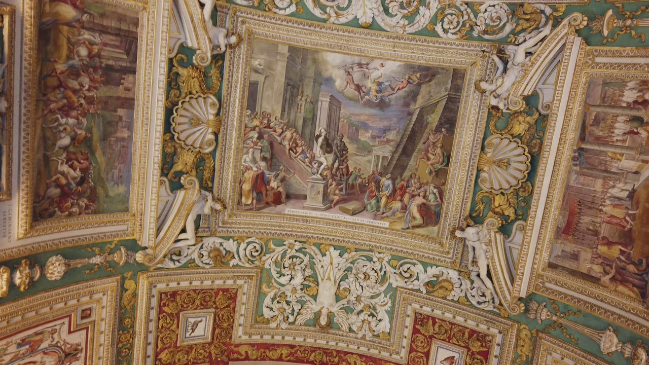Vatican Museums Ceiling Painting