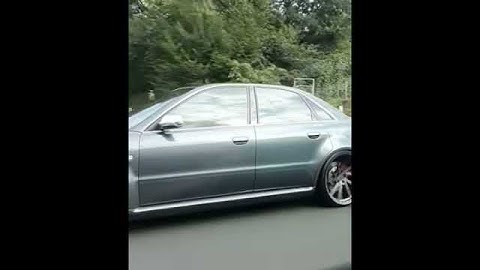 RS4 B5 Limo (Slow motion)