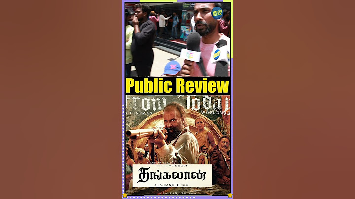 🔥Thangalaan Public Review | Chiyaan Vikarm | Pa Ranjith | Thangalaan Review