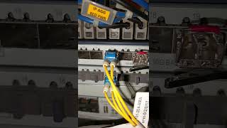 Tawor to tawor connectivity SFP 40km #fiber #ciscoswitch #sfp