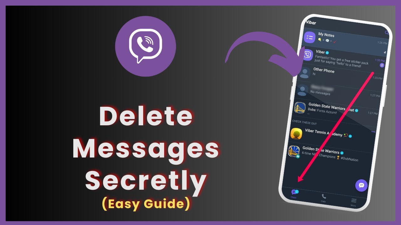 How To Delete Messages in Viber Without Them Knowing - YouTube