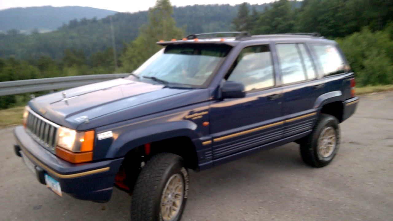 jeep grand cherokee zj 5,2 v8 YouTube