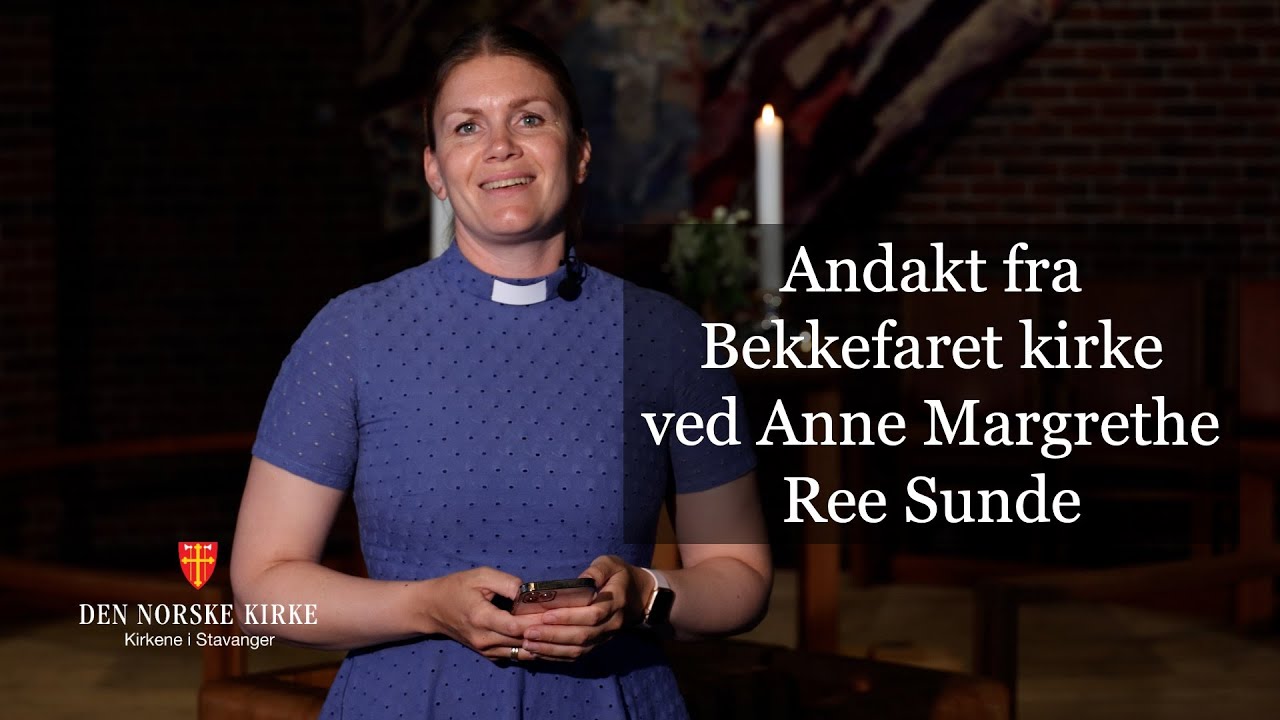 Anne Sund Ree Andakt ved Anne Margretghe Ree Sunde - YouTube