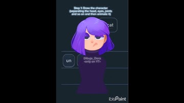 How did I make the animation? (mini tutorial + speedpaint)💟|| Lily (Duolingo) #duolingo #art