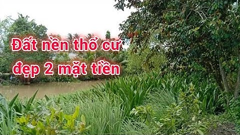 (Đã bán) Bán Đất Nền 2 Mặt Tiền, Giá 1 Tỷ 2 Triệu TL, TP Cần Thơ @nhadatcanthomientay