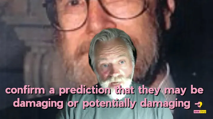 Prof Mick Thacker on our nervous system's predictions resulting in pain - One Thing snippet 1