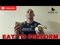 How to properly fuel for high rep calisthenics and hard workouts