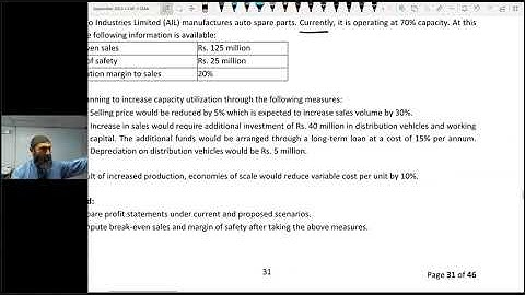 CAF03 CMA lecture no 51 by Sir JAWAD MEHMOOD SB