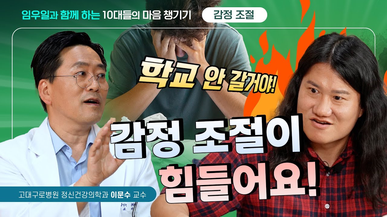 [ENG] 롤러코스터처럼 급변하는 내 감정, 어떻게 조절할까?🎢 우일이형과 함께하는 청소년 정신건강 토크💬 | 감정조절 EP.3 | 10대들의 마음 챙기기💖