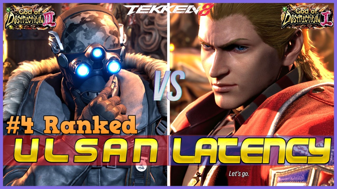 T8 ▰ ULSAN (#4 Ranked Dragunov) Vs LATENCY (Steve) ▰ Tekken 8 High Level Gameplay